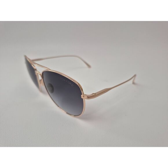 Tom Ford FT0784 28B MILLA Gold/Gradient Grey Titanium Women\'s Sunglasses TF784 main image 5